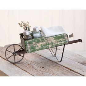 Tabletop Wheelbarrow Caddy: Convenient Organizer for Gardening Tools and Supplies