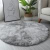 1pc, Non-Slip Plush Round Area Rug for Living Room and Kitchen - Soft and Durable Indoor Floor Mat for Home and Room Decor - 23.62 x 23.62 - Tie Dye P