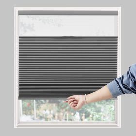 WELLSOURCE Day&Night Cellular Shades, Blackout Top Down Bottom Up Honeycomb Blinds for Windows, Cordless Window Shades with Sheer - Gray - Contact us