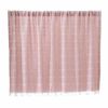 Modern Half Window Curtain Dormitory Curtain Bedroom Pink Short Curtains, 55x18 inch - Default