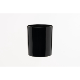 EOTW Candle Supply 10 oz. Empty 12 Pack Luxury Glossy Black Jars for Candle Making. - EOTW Candle Supply