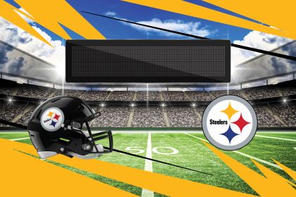 [Personalization Only] Official NFL Steelers - 20" x 32" Personalized Washable Rug - Personalization Only