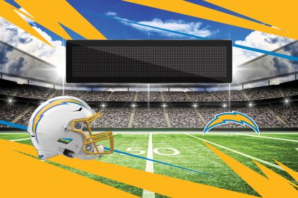 [Personalization Only] Official NFL Chargers - 20" x 32" Personalized Washable Rug - Personalization Only