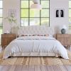 Upholstered Platform Bed with Saddle Curved Headboard and Diamond Tufted Details, King, Beige - as picture