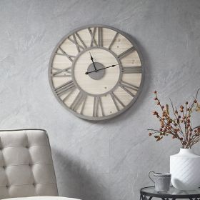 23.6" Wood Wall Clock - as Pic