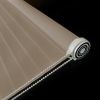 WELLSOURCE No Drill 2"Shangri-la Shades Tension Inside Mount Expansion Window Blind,Custom Size - Beige - Custom Size