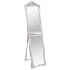 Free-Standing Mirror Silver 19.7"x78.7" - Silver