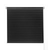 WELLSOURCE No Drill 2"Shangri-la Shades Tension Inside Mount Expansion Window Blind,Custom Size - Black - CONTACT US