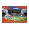 [Personalization Only] Official NFL Dolphins - 20" x 32" Personalized Washable Rug - Personalization Only