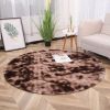 1pc, Non-Slip Plush Round Area Rug for Living Room and Kitchen - Soft and Durable Indoor Floor Mat for Home and Room Decor - 23.62 x 23.62 - Tie Dye P