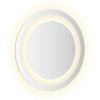 LED Bathroom Mirror 11.8" Round - Transparent