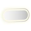 LED Bathroom Mirror 27.6"x11.8" Oval - Transparent