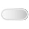 LED Bathroom Mirror 27.6"x11.8" Oval - Transparent