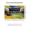 [Personalization Only] Official NFL Commanders - 20" x 32" Personalized Washable Rug - Personalization Only