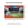 [Personalization Only] Official NFL Dolphins - 20" x 32" Personalized Washable Rug - Personalization Only