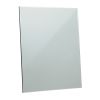 33.07"L x 26.77"W Mirror for Wall;  Hanging Mirror for Salon;  Barbershop;  Bathroom;  Bedroom - Glass + MDF